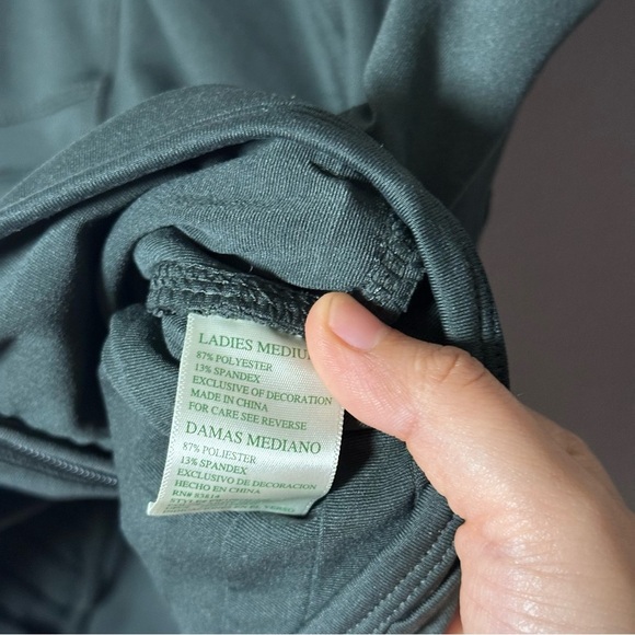 Tangerine Women Gray/Green Activewear Zip Up Jacket size M. - Picture 5 of 9